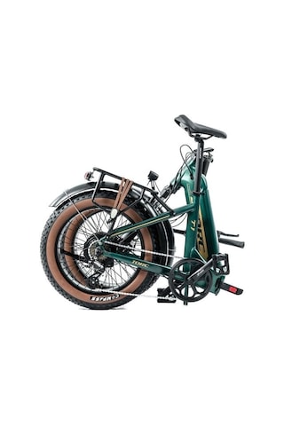 Torc 20 Jant Fatbike Katlanır Elektrikli Bisiklet Yeşil Yeşil