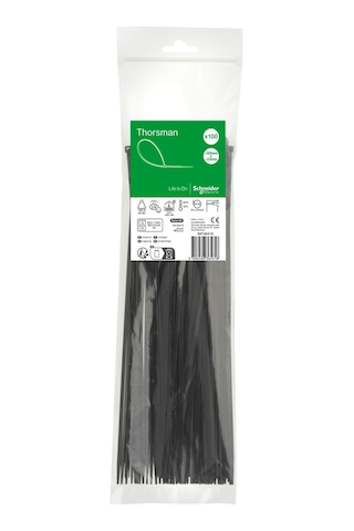 Schneider Electric Imt46418 300x3,6 Siyah Kablo Bağı Klips 100'lü Paket
