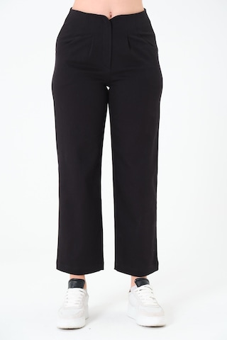Sortie Collection Kemersiz Gabardin Pantolon Siyah