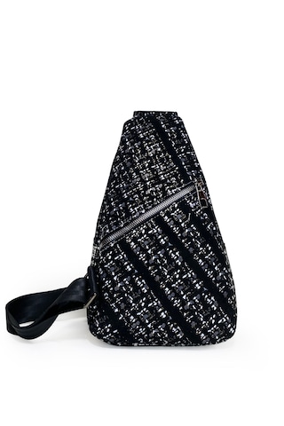 Westbag Hakiki Deri Siyah Unisex Premium Omuz Çantası Çapraz Çanta Bodybag Siyah Beyaz Süet