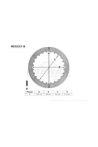 Honda Cbr 900Rr Debriyaj Sac Seti N11.854