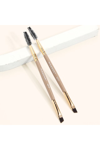 Gajeena Maange Çift Uçlu Kaş Ve Kirpik Fırçası - Pratik Makyaj Aracı 2'li Set