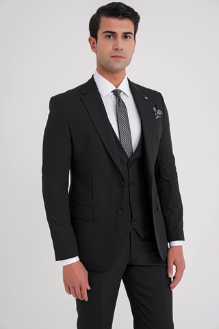 Efor Tk 921 Takım Slim Siyah Klasik Siyah