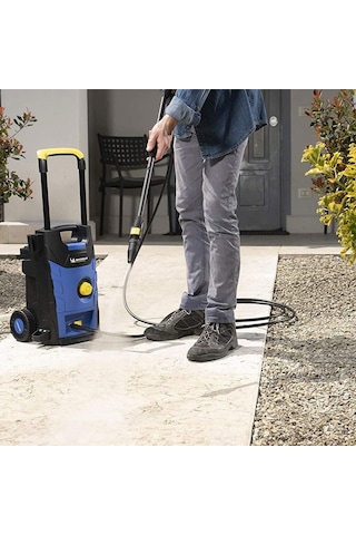 Michelin MPX19ELP 1900 W Basınçlı Yıkama Makinesi + Zemin/Araç Yıkama Fırçası