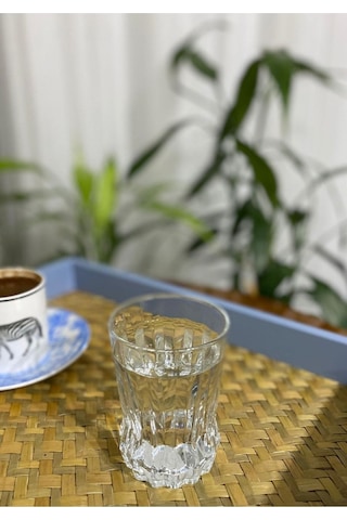 Paşabahçe Gaia 6'lı Kahve Yanı Su Bardağı Şeffaf