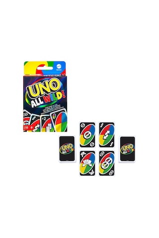 Mattel Games Uno All Wild Kart Oyunu Hhl35