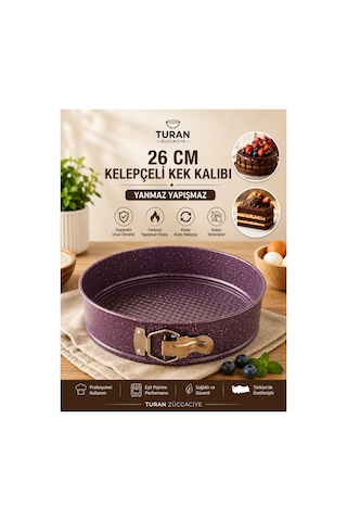 Kelepçeli Kek Kalıbı Mor Kelepçeli Kek Kalıbı Mor