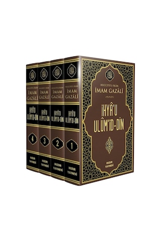 Ihyau Ulumiddin – 4 Cilt - İmam Gazali - Huzur Yayınevi