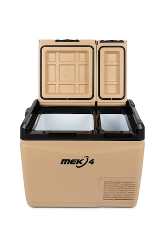 Mek4 58 Lt Araç İçi Oto Buzdolabı 12/24 Volt Çift Kapak
