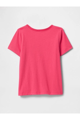 Kız Bebek Grafik T-shirt Fuşya-6036 Fuşya