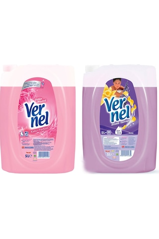 Vernel Çamaşır Yumuşatıcı 5 Lt Relax Ve Gülün Büyüsü 2 Li 2'li Set
