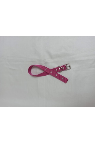 Kozaklı Küçük Irk Köpek Tasması Pembe 50 x 2.5 CM Pembe
