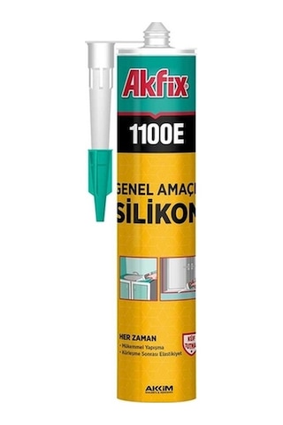 Akfix 1100e Silikon 280 G Beyaz Beyaz Beyaz