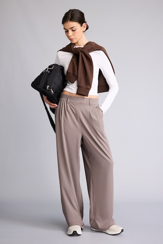 Defacto Wıde Leg Bilek Boy Sporcu Pantolon F8232ax26spbn598 Kahve-bn598