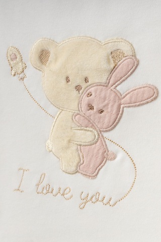 Bebitof Sevimli Ayıcık Tavşan 10parça Hastane Çıkışı Pembe