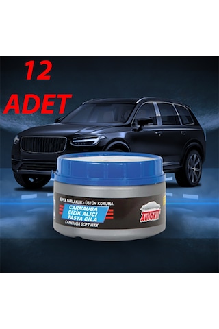 Autokit Carnauba Çizik Alıcı Pasta Cila Ekonomik 300 G 12 Adet