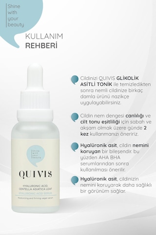 Quivis Hyaluronic Acid Serum 30 ML