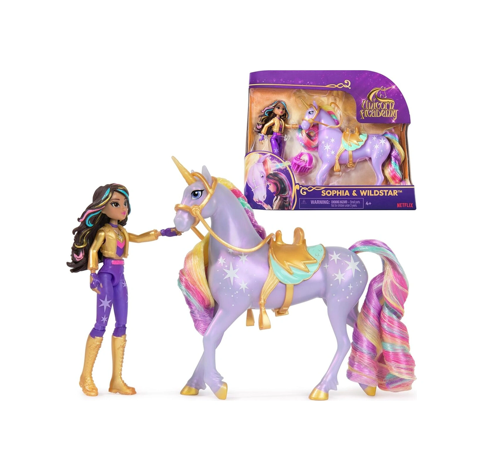 Unicorn Academy 12 Cm Figür Ve Boynuzlu At Seti