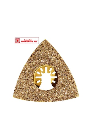 Worx Wa4966 Çok Amaçlı Raspalama Makinası İçin 75x75mm Karbür Kaplama Harç, Boya, Yapıştırıcı Universal Zımpara Başlığı Fr Wa4966