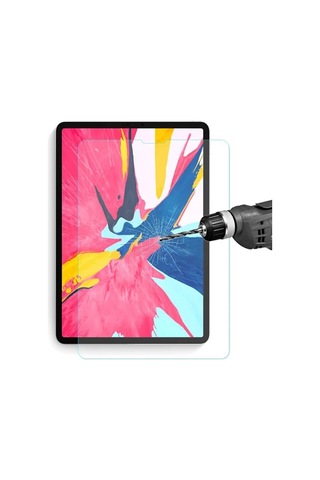 Apple iPad Uyumlu Pro 12.9 2021-2020-2018 Tempered Cam Ekran Koruyucu- 5775