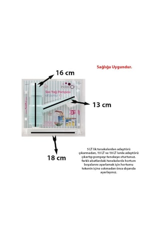 Indecor Sıvı Yağ Pompası - G-66591