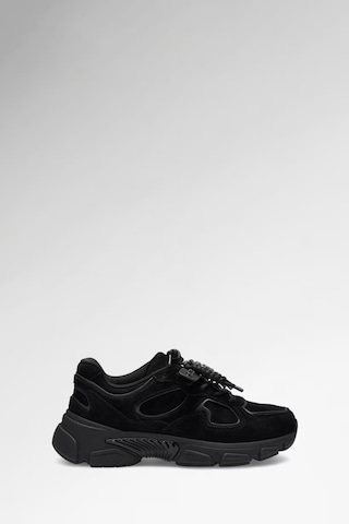 Guess Irrina Kadın Deri Sneaker Ayakkabı Flfırrsue12 Siyah