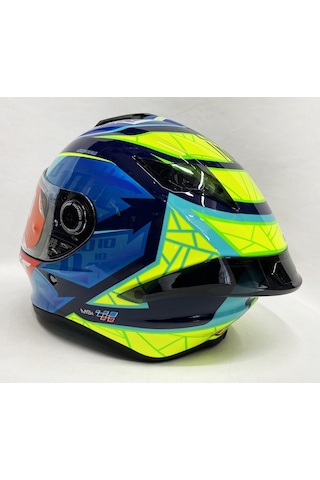 Mt Targo S Diogo Moreira C7 Şeffaf Vizörlü V-14B Kapalı Kask
