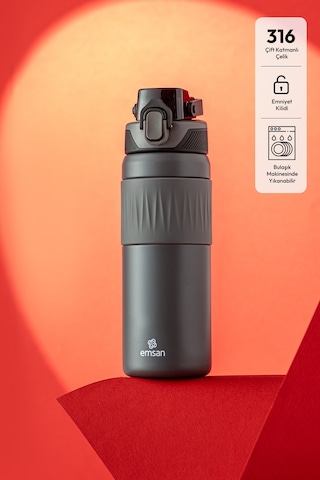 Emsan Sportline Termos Grey 590 Ml Gri