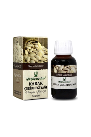 Yeşilçavdar Kabak Çekirdeği Yağı 50 ML