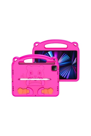 Dux Ducis Panda iPad Uyumlu Pro 11 2018/2020/2021 iPad Uyumlu Air 4-5 Kılıf Çocuk Shockproof Standlı Taşınabilir- 5775 Tablet Kılıfı