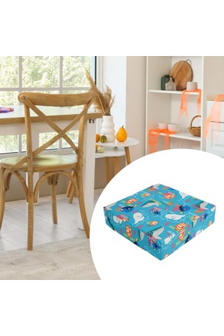 Homyl Sandalye Için Yükseltici Koltuk Minderi, Bebek Erkek Kız Deniz Dünyası