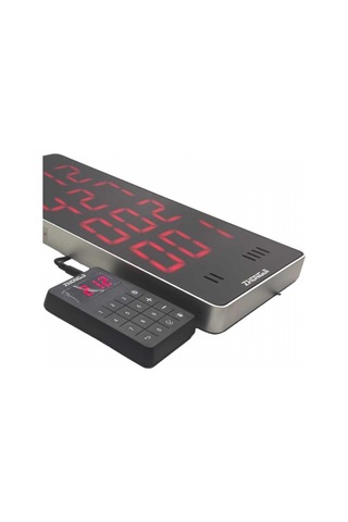 Kumandalı Müşteri Çağrı Cihazı Kasa Ölçüsü 18x38 Cm