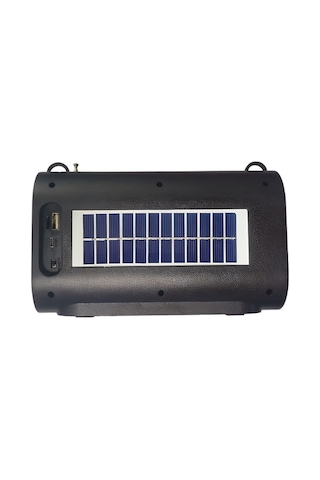 Concord JZ630 Solar Şarj Panelli Radyolu Bluetooth Hoparlör