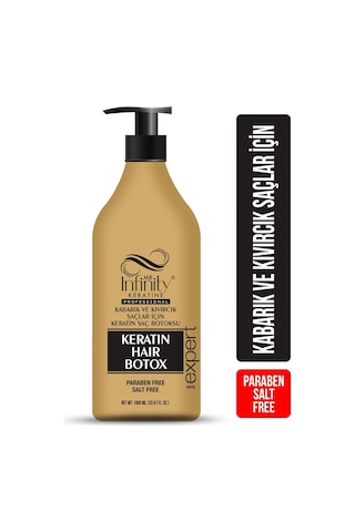 Infinity Keratin Hair Botox Crem 1000ml Yıpranmış Ve Yorgun Saçlara
