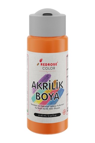 Turuncu Akrilik Boya 60ml Diğer