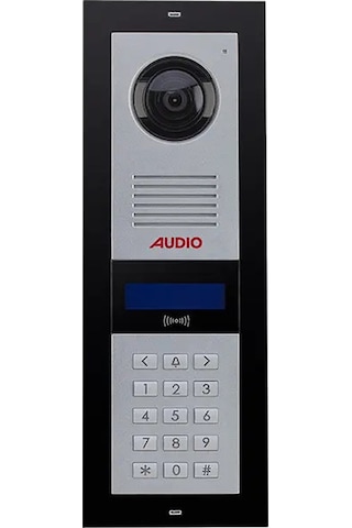 Audıo 003002 Bus Plus 2x16 Ve 4x16 Lcd Ekranlı Zil Paneli Mekanik Butonlu Siyah Şase