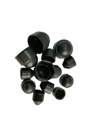 M10 Plastik Somun Gizleyici Kapağı Siyah 10 Adet M10