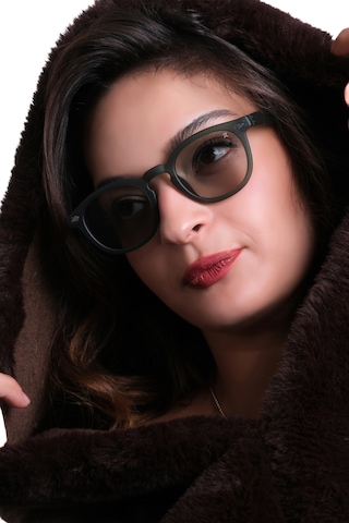 Görüşbaz Pilook Unisex Güneş Gözlüğü Uv400 Koruma Kare Model Gülen Gözler Serisi Yeşil