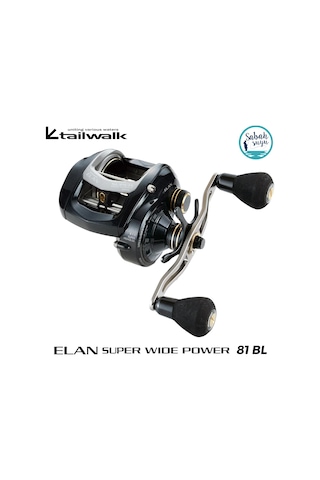 Tailwalk Elan Super Widepower 81bl Çıkrık/baitcasting Jig Olta Makinesi Sol El
