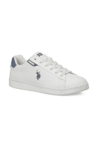 U.s. Polo Assn. Costa 6fx Beyaz Erkek Sneaker Beyaz-mavı