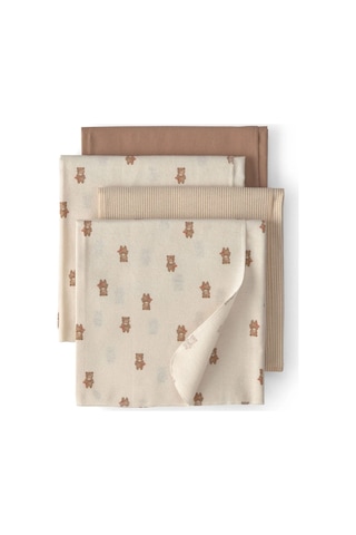 Carter's Bebek 4'lü Battaniye Krem 9v581510
