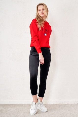 Mom'S Lap Kadın Kadife Kışlık Likralı Taytlacivertm Lacivert