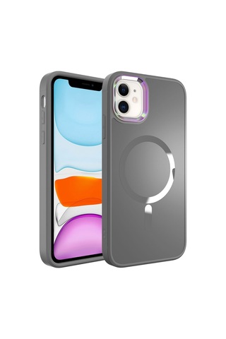 Apple Uyumlu iPhone 11 Kılıf Magsafe Wireless Şarj Özellikli Zore Stil Kılıf