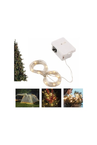 Xtechnx Cihan755103 Powermaster Pm-29155 Pilli 4.5 Volt 3 Metre Gün Işığı Dekoratif Peri Led Renkli