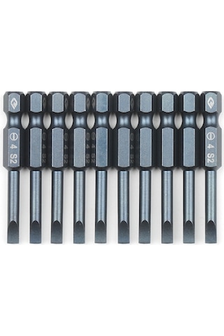 Dinosaurs 10 Parçalı Oluklu Tornavida Ucu Seti 1/4 Inç Altıgen Sl4 5 Cm