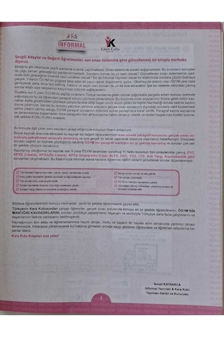Kpss Türkçenin Kara Kutusu Konu Konu Paragraf 1 Konu Özetli Dijital Çözümlü Çıkmış Soru Bankası