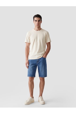 Lcwaıkıkı Classic Bej Regular Fit Basic Erkek Dry Touch Tişört