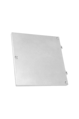 Tenfowee Voron V0/v0.1 3d Yazıcı Z Ekseni Isıtma Yatağı Destek Plakası - 120x120x6mm Alüminyum Levha, M3 Yuvarlak Delikli, Isı Dayanıklı, Keskin İşçilik