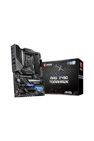 MSI MAG Z490 Tomahawk Intel Z490 4800 MHz (OC) DDR4 Soket 1200 ATX Anakart