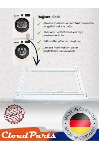 Bosch/siemens/profilo Kurutma Makinesi Ve Çamaşır Makineleri İle Uyumlu Bağlantı Seti Uyumluluğunu Sorunuz